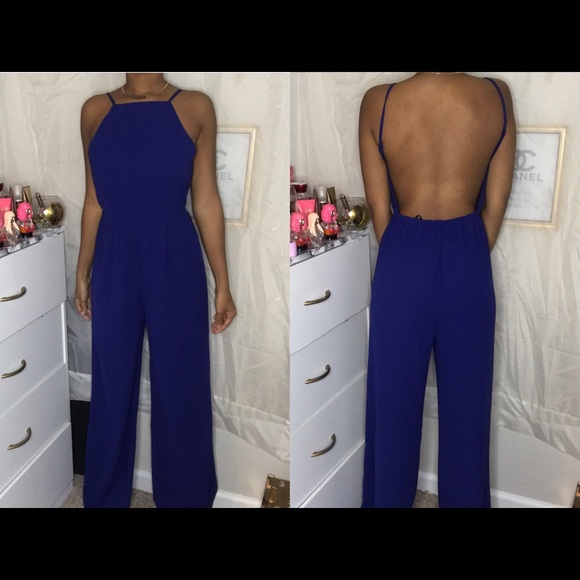 royal blue jumpsuit forever 21